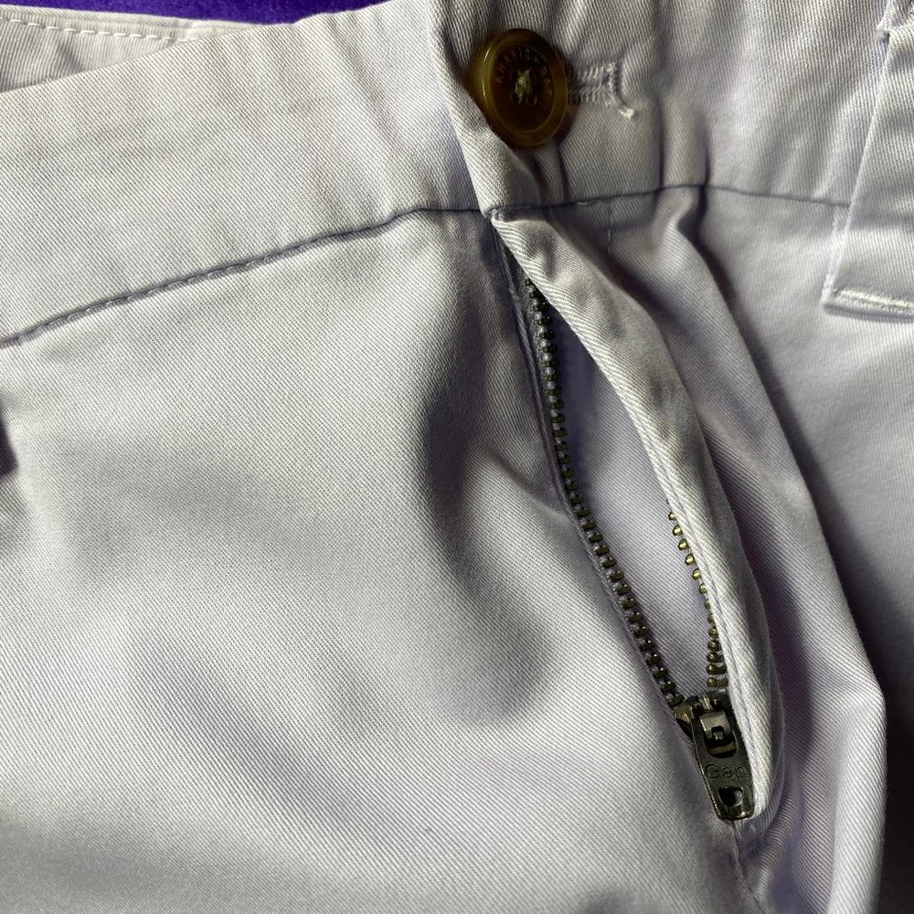 📌Khakis by GAP Cotton light purple Pants - Picture 6 of 14